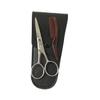 BIUDECO Stainless Steel Eyebrow and Beard Scissors Set 2-Piece Grooming Kit with Trimmer for Men Black view 1