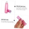 Beatifufu 10pcs Essential Oil Perfume Roller Bottles Empty Glass Sub Bottles Reusable Stylish and Design view 3