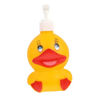 Cabilock 1pc Duck Lotion Dispenser Travel Bottle Pump Bottle Boys and Girls Body Wash Pump Vinyl Material