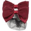 COLLBATH 2Pcs Hair Bun Covers with Elegant Hair Accessories for Women Strong Hold Hair Net for Thin Thick Hair for Stylish Hairstyles and view 1