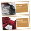 COLLBATH 2Pcs Hair Bun Covers with Elegant Hair Accessories for Women Strong Hold Hair Net for Thin Thick Hair for Stylish Hairstyles and view 3