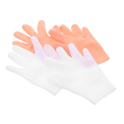 CALLARON 2pairs Professional Moisturizing Gloves for Hands of Hydrating Beauty Accessories for Softening Exfoliating and Nourishing Dry Skin Skin Tone