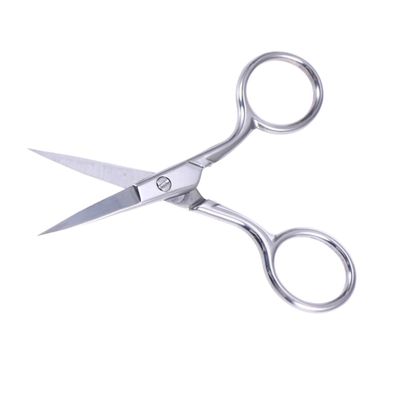IWOWHERO 2pcs Facial Hair Scissors Eyebrow Scissors for Men Stainless Steel Nose Hair Trimmer Precision Cut