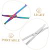 LIFKOME 2Pcs Nose Hair Scissors Kit Durable Grooming Scissors with Rounded Tips for Eyebrow Beard and Facial Hair Trimming Unisex Makeup Tool for Daily Use view 4