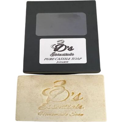 3D's Essentials Pure-Castile Bar Soap (Sandalwood)