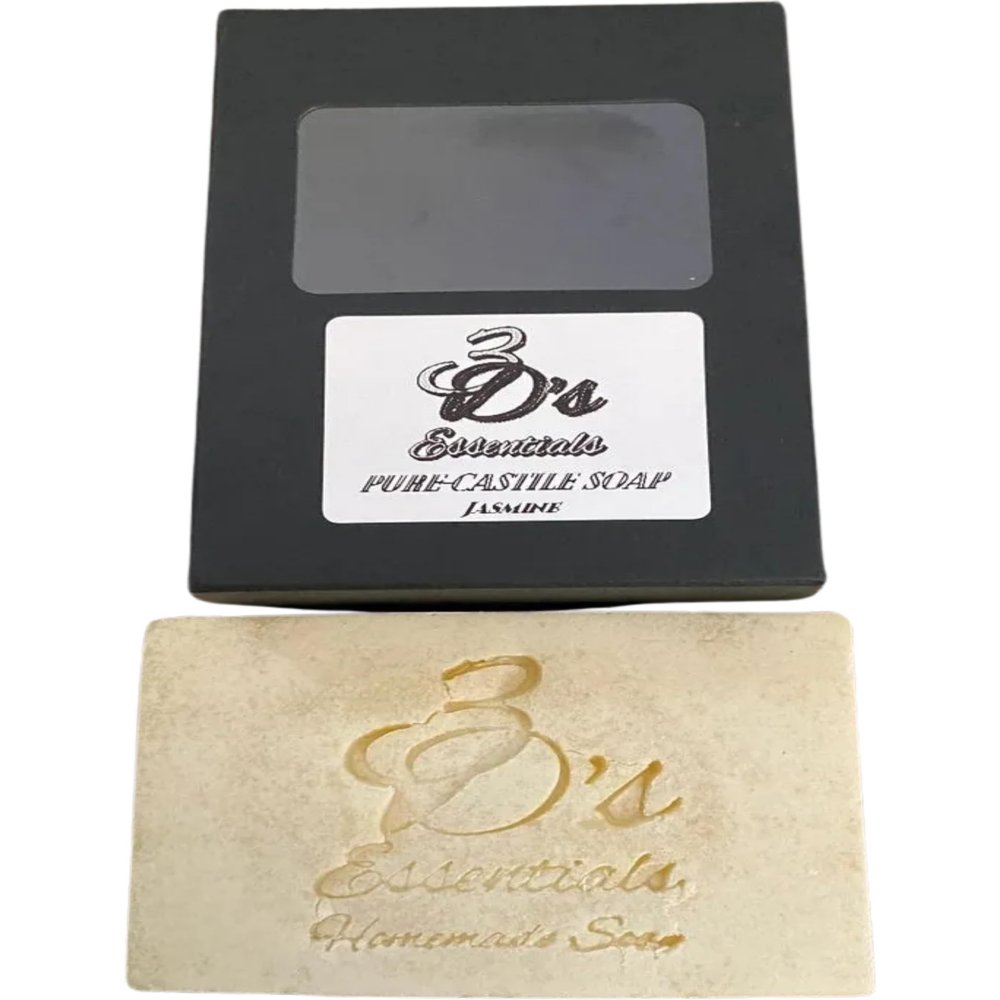 3D's Essentials Pure-Castile Bar Soap (Sandalwood)