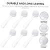 BIUDECO 6pcs Nail Dust Cleaning Brush Durable Manicure Dust Brushes for Nail Art Face Wash for Home Professional Use Gentle Bristles for Cleaning view 3