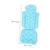 HONMEET Ergonomic Bath Tub Pillow Full Body Mat for Bathtub Support Back Shower Cushion Pad view 2