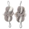 Mikinona 2Pcs Colorful Long Mesh Bath Balls for Foaming Shower Soft Bath Flower Balls for Home Bathing and Relaxation view 1