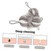 Mikinona 2Pcs Colorful Long Mesh Bath Balls for Foaming Shower Soft Bath Flower Balls for Home Bathing and Relaxation view 2