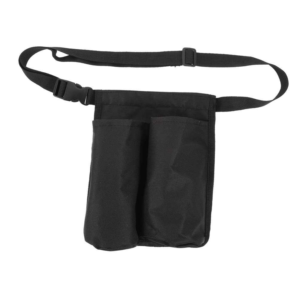 SAFIGLE Essential Oil Waist Bag Massage Bottle Storage Bag for Masseur Black Waterproof Easy to Carry for Travel and Massage Oils