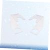 PACKOVE 2pcs Transparent Men's for Mane Brush Rack Holder for Shaving for Home and Travel Use for Barber Salon view 4