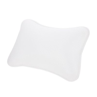 LIFKOME 1Pc Mesh Bath Pillow Comfortable Support for Back and Neck Easy to Clean Quick Dry Bathtub Spa Cushion with Suction Cups for Relaxing Bathing Experience