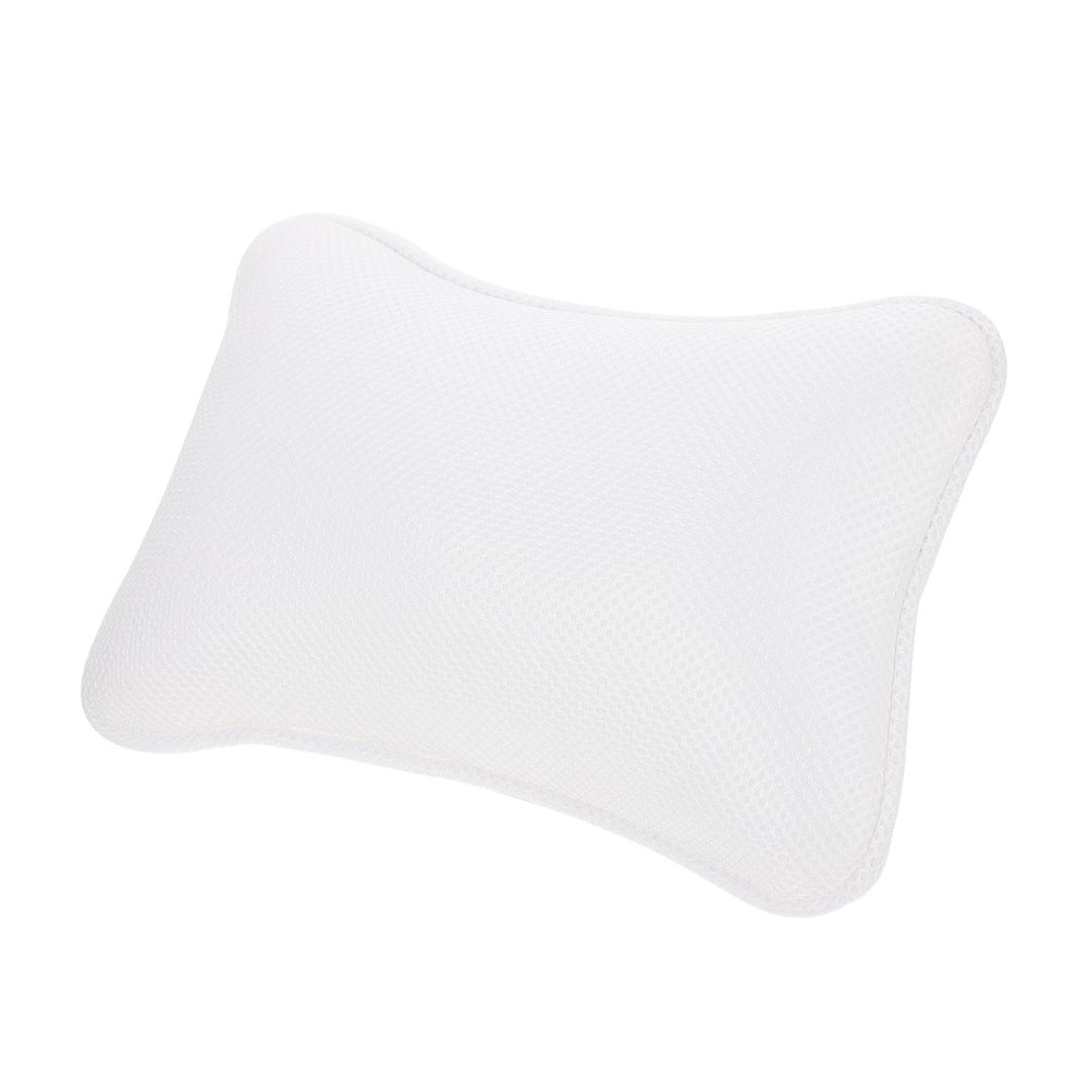 LIFKOME 1Pc Mesh Bath Pillow Comfortable Support for Back and Neck Easy to Clean Quick Dry Bathtub Spa Cushion with Suction Cups for Relaxing Bathing Experience