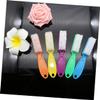 BIUDECO 10pcs Fingernail Brush Nail Cleaning Brush Long Handle for Cleaning for Hands Feet and Kitchen Bathroom Use Random Color view 2