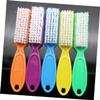 BIUDECO 10pcs Fingernail Brush Nail Cleaning Brush Long Handle for Cleaning for Hands Feet and Kitchen Bathroom Use Random Color view 4