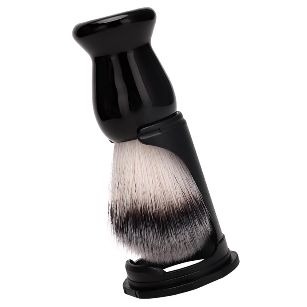 DEARMAMY 1set Beard Grooming Kit for Men Includes Beard Brush and Holder Stand Design for Soft Bristles for Comfortable Grooming Stylish Finish for Friends