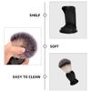 DEARMAMY 1set Beard Grooming Kit for Men Includes Beard Brush and Holder Stand Design for Soft Bristles for Comfortable Grooming Stylish Finish for Friends view 3