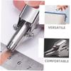 BESTYASH Manual Nose Hair Trimmer for Men Portable and Precise Nose and Ear Hair Cutter Tool and Grooming Scissors for Travel and Business Trips view 3