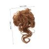 DEARMAMY Bun Hair Clip Messy Bun Accessory for Women Fluffy Synthetic Hairpiece for Effortless Styling Lightweight Comfortable Fake Ponytail Wig for Casual Looks view 2