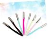 PACKOVE 10pcs Stainless Steel Eyebrow Razor Microblading Tool Portable Eyebrow Shaper for Women Kit Random Color view 2