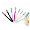 PACKOVE 10pcs Stainless Steel Eyebrow Razor Microblading Tool Portable Eyebrow Shaper for Women Kit Random Color view 3