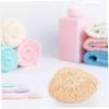 Happyyami Natural Sisal Bath Brush Set 2-Piece Exfoliating Body Scrubbers Handcrafted Sisal for Deep Cleaning for Spa and Shower Use Bath Accessories view 3