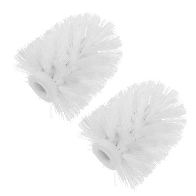 HOLIDYOYO 2pcs Replacement Brush Heads Toilet Bowl Cleaning Brush Refill for Bathroom Accessory