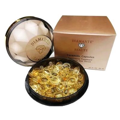Diamente Beaute Restorative Eye Treatment Ceramide Capsules 0.36 Oz (11ml) (60 Capsules)