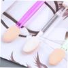Didiseaon 30pcs Double-ended Sponge Applicators for Eye Shadow Dual-tip Cosmetic Brushes for Women for Travel Daily Use and Special Occasions view 4