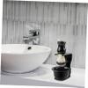 Gogogmee Shaving Brush Stand for Men Razor Brush Organizer Space Saving Grooming Tool Holder for Razors Accessories Sleek Design for Bathroom Countertops view 2