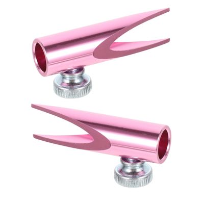 VALICLUD 2pcs Dual-Ended Makeup Pencil Sharpener for Eyeliner Lipliner Eyebrow Pencils Durable Construction Shaped Slots for Versatile Use