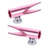 VALICLUD 2pcs Dual-Ended Makeup Pencil Sharpener for Eyeliner Lipliner Eyebrow Pencils Durable Construction Shaped Slots for Versatile Use view 1