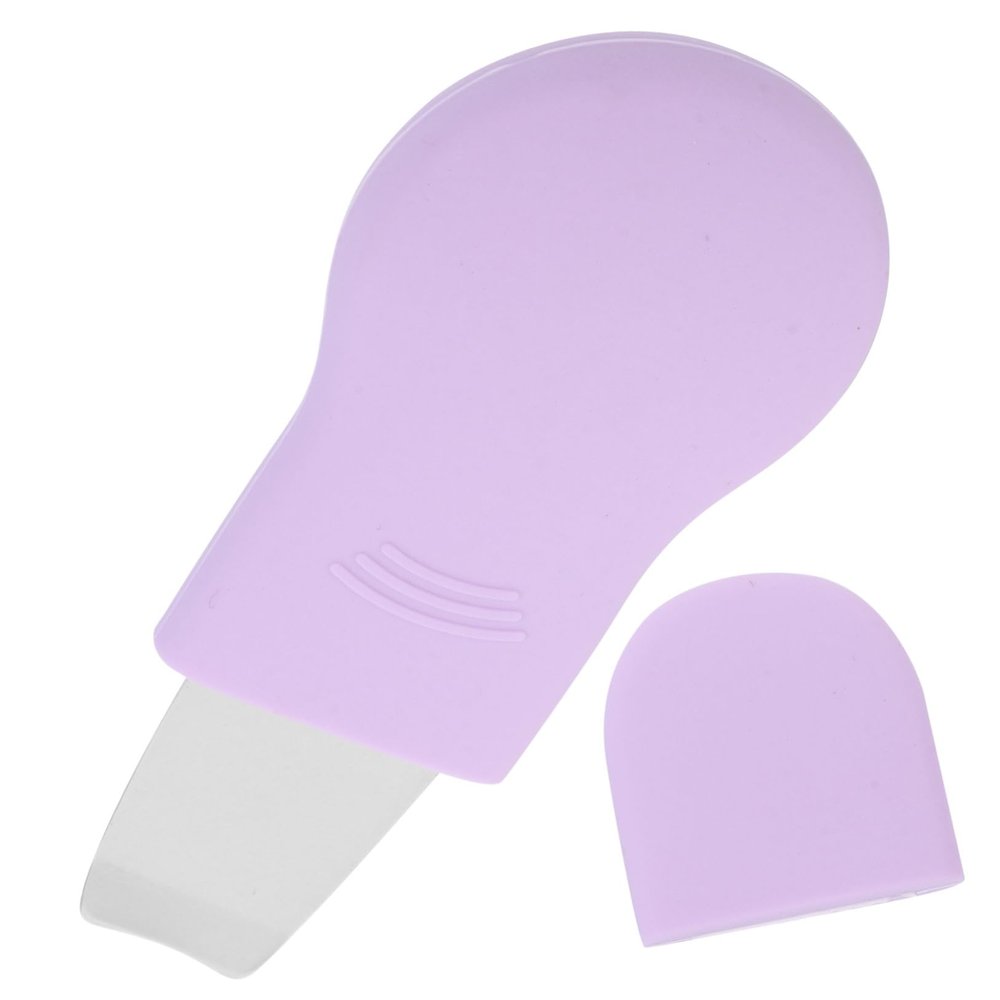 NOLITOY Stainless Steel Blackhead Extractor Spatula Tool for Pore Cleaning and Pimple Removal Portable Facial Scraper for Deep Skin Care