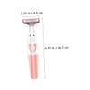 LIFKOME Women Removal Tool Painless Shaver for Face Arms Legs and Bikini Lines Compact Portable Design for Travel No Stinging Easy Hair Removal view 2