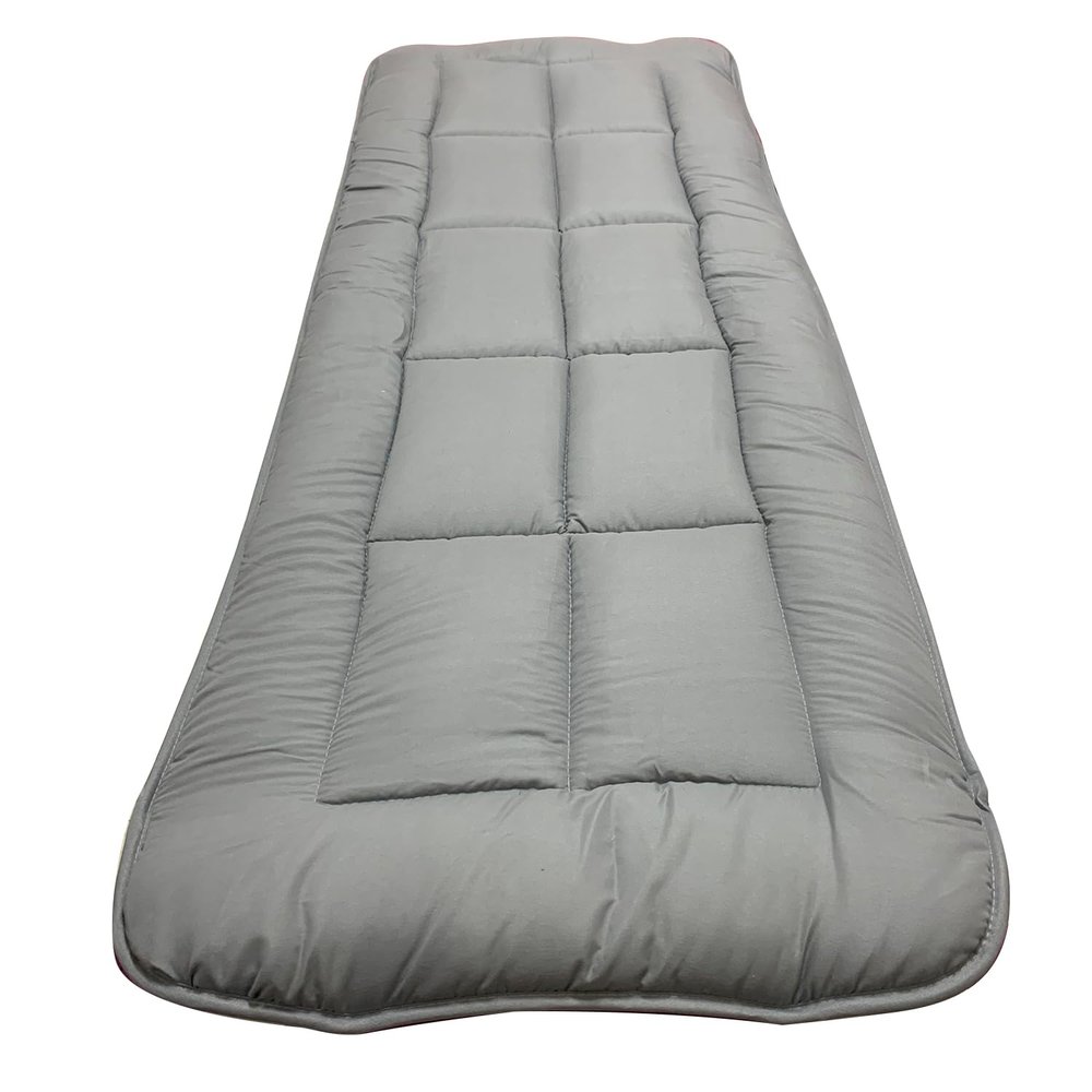 Grey,190 * 80cm(R),LDLCYCN SPA Massage Table Mattress Pad Cover Without Hole Beauty Salon Bed Pad Lash Bed Cushion Cover for Spa Massage Table Tattoo Table Beauty Salon Bed Square/Round Head