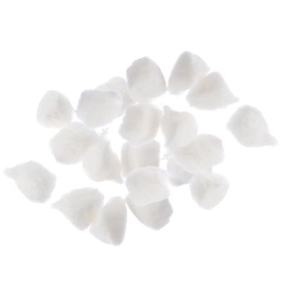 LIFKOME 12bags Absorbent Cotton Balls for Tattoos Salon and Home Use Lightweight and Compact for Cleanliness and Care