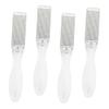 CALLARON 4pcs Double Side Foot File Foot Scraper Callus Remover Professional Stainless Steel view 1