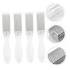 CALLARON 4pcs Double Side Foot File Foot Scraper Callus Remover Professional Stainless Steel view 2