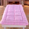 Pink,180 * 70cm(R),LDLCYCN SPA Massage Table Mattress Pad Cover Without Hole Beauty Salon Bed Pad Lash Bed Cushion Cover for Spa Massage Table Tattoo Table Beauty Salon Bed Square/Round Head view 1