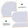 VALICLUD 20pcs Sandpaper Pads for Pencil Sharpening Eyebrow and Pencil Tool Precision Sanding Strips for Artists and Students Compact Design for Needs view 3