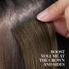 GOO GOO Invisi Edge Clip in Hair Extensions, 18inch 50g 4Pcs, Injected Seamless PU Clip in Hair Extensions, Virgin Real Human Hair, #4/27/4 Balayage Chocolate Brown to Caramel Blonde view 2