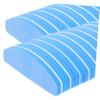 CALLARON 20pcs Mini Nail File Sponge Strips Nail Art Tools Polishing Strips Pink for Safe for Natural Artificial view 1