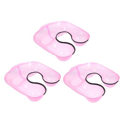BESTYASH 3pcs Hair Dyeing Tray for Professionals Durable Hairdressing Water Basin Clean Design for Salon Use Essential Hair Stylist Tools for Coloring and Straightening