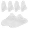 Baluue 3pairs Moisturizing Silicone Socks for Foot Care Breathable Exfoliating Foot Masks for Spa and Home Use Soft and Protective view 1