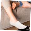 Baluue 3pairs Moisturizing Silicone Socks for Foot Care Breathable Exfoliating Foot Masks for Spa and Home Use Soft and Protective view 4
