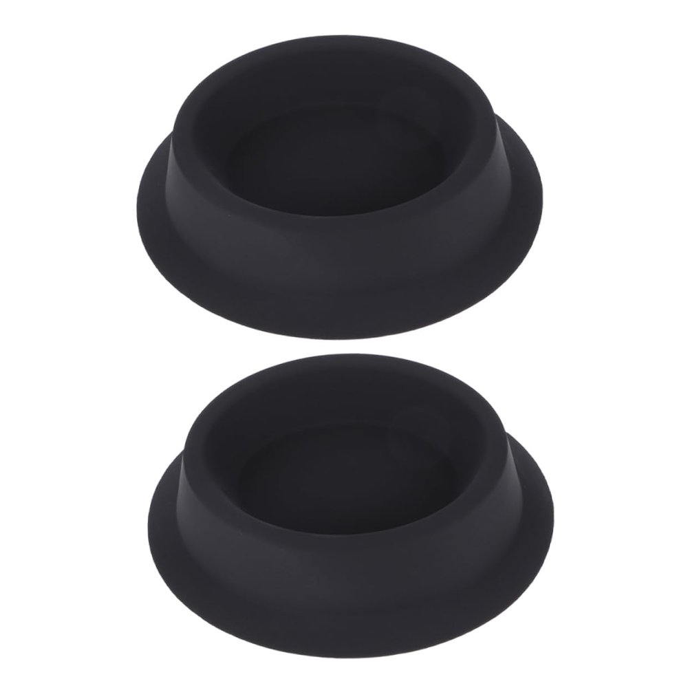Beaupretty 2pcs Silicone Shaving Bowl Foaming Beard Soap Holder for Men Lightweight Grooming Tool for Home Travel Multipurpose Barber Cleaning Supplies