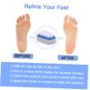 PLAFOPE 6pcs Pumice Stone Foot Brush for Cracked Heel Repair Callus Removal Exfoliating Brush view 4