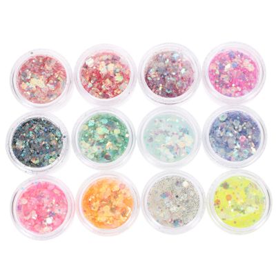 CALLARON 1set Glitter Gel for Body Face Hair Nail Art Safe Cosmetic Sequins for Halloween Carnival Party Makeup Eye Catching Festival Supplies