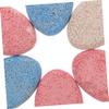 LIFKOME 6pcs Foot Pumice Stones Exfoliating Remover for Soft Skin Dual Sided Foot Rasp Pedicure Tools Natural view 4
